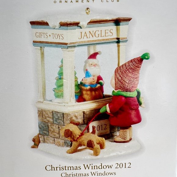 Hallmark Keepsake Christmas Window Series 2012 Ornament Jangles Toy Shop - Picture 3 of 9